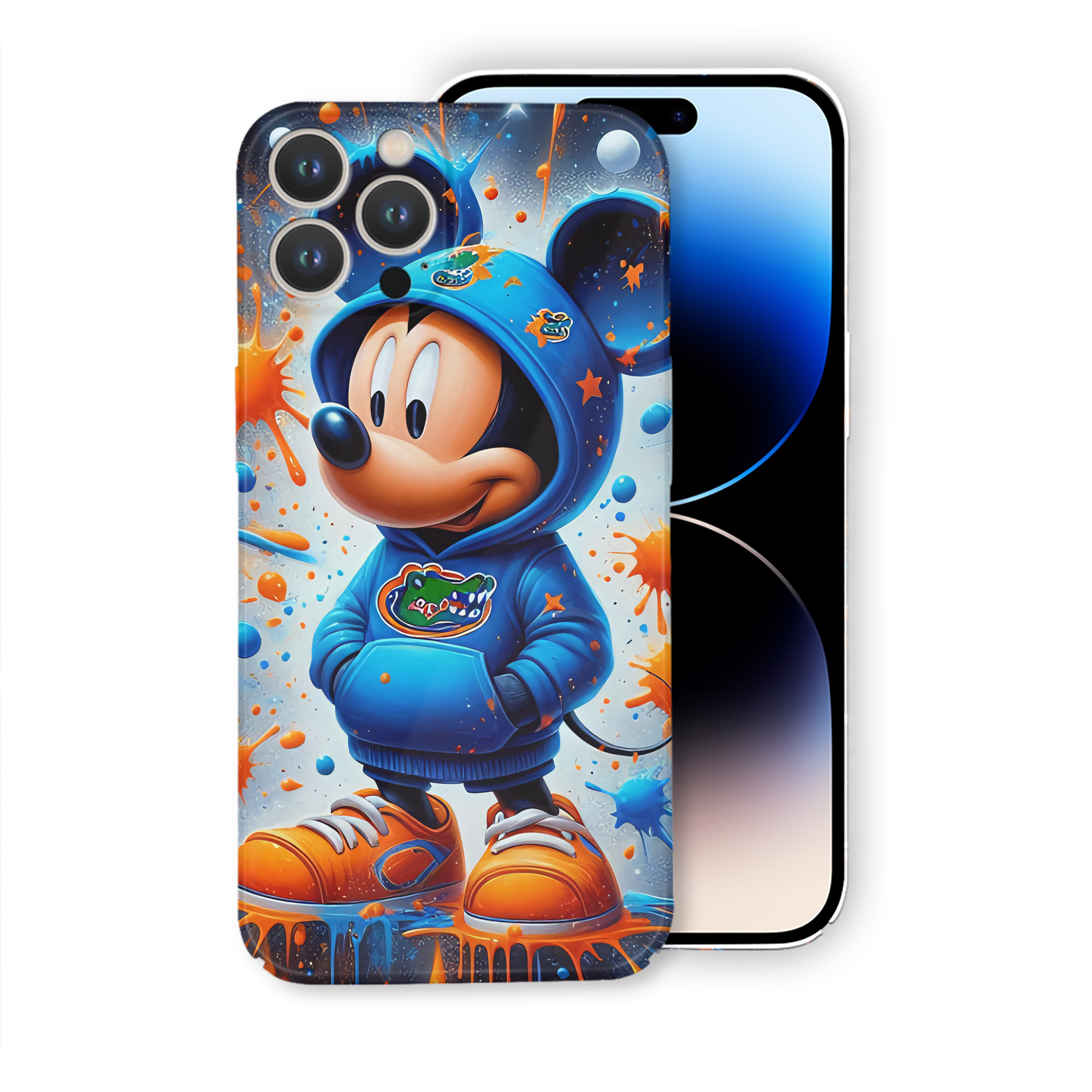 （画像用） ミッキーマウス Mickey Mouse 【iPhone 14シリーズ対応】ハードケース
